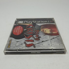 Dino Crisis PS1 PlayStation 1 Complete with Bonus Disc + Manual & Registration