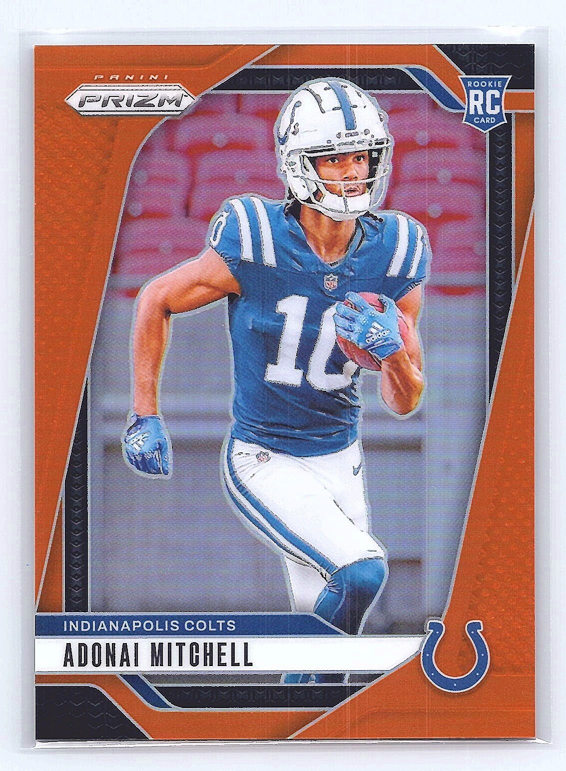2024 Panini Prizm - Rookies Adonai Mitchell #303 Orange Prizm /249 🔥📈