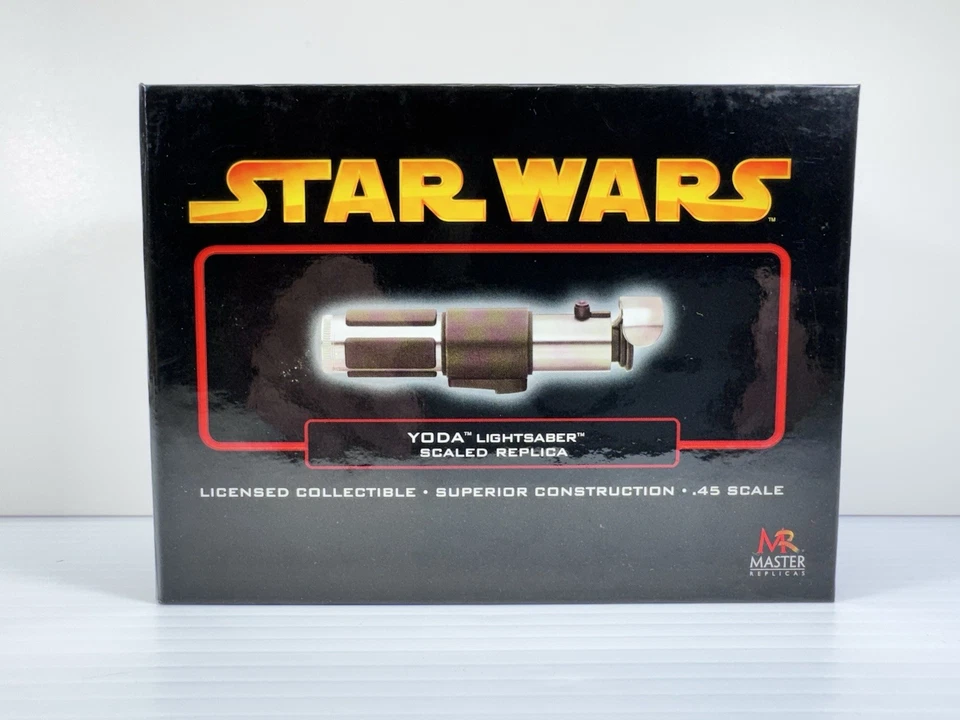Réplicas maestras de Star Wars SW-317 YODA sable de luz réplica a escala .45 EP. III SW08 Foto 2 de 4