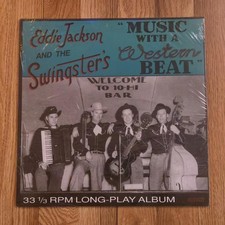 Eddie Jackson MUSIC WITH A WESTERN BEAT 1996 Private press Detroit Country Rare