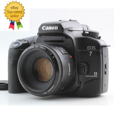 【NEAR MINT】 Canon EOS 7 ELAN 7E analoge Kleinbildkamera EF 50mm F/1.8 II...