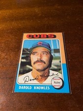 1975 Topps - Darold Knowles #352 - FREE SHIPPING