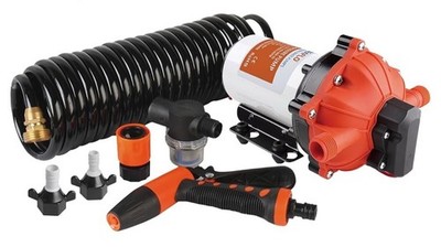 SEAFLO 55-Series Washdown Pump Kit - 12V DC, 5.5 GPM, 70 PSI, Self-Priming