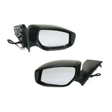 Door Mirror Set Left Right Paintable Manual Folding for Nissan Sentra 2013 2019
