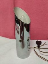 Lampada da tavolo cromata anni 70 design Modernariato