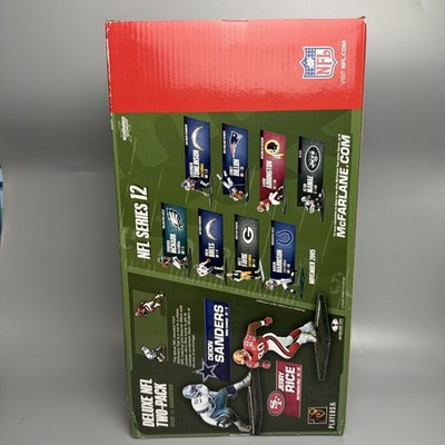 【美品】NFL Deion Sanders & Jerry Rice フィギュア McFarlane NFL Deion Sanders VS Jerry Rice 6 in Action Figure Set