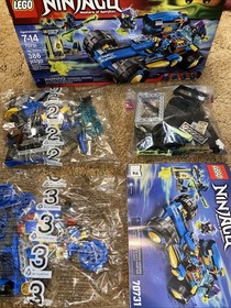 LEGO NINJAGO Jay Walker One (70731) Open Box Incomplete No Minifig 2 & 3 Complet