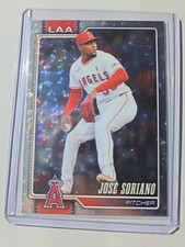 2026 Topps Series 1 - Jose Soriano #319 Silver Crackle Foil