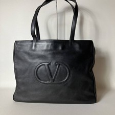 710B152 Valentino Garavani tote bag leather black