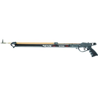 Seac Sting Rubber Spearfishing Sling Speargun Aluminum Finish