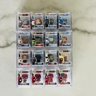 Funko Bitty Pop! Marvel Lot of 16 with 4 Shelves (Avengers, Deadpool)