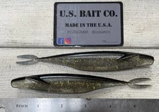 Deps Sakamata Shad Imitation 5.6” Black Back Shiner Live Scope Fluke Minnow