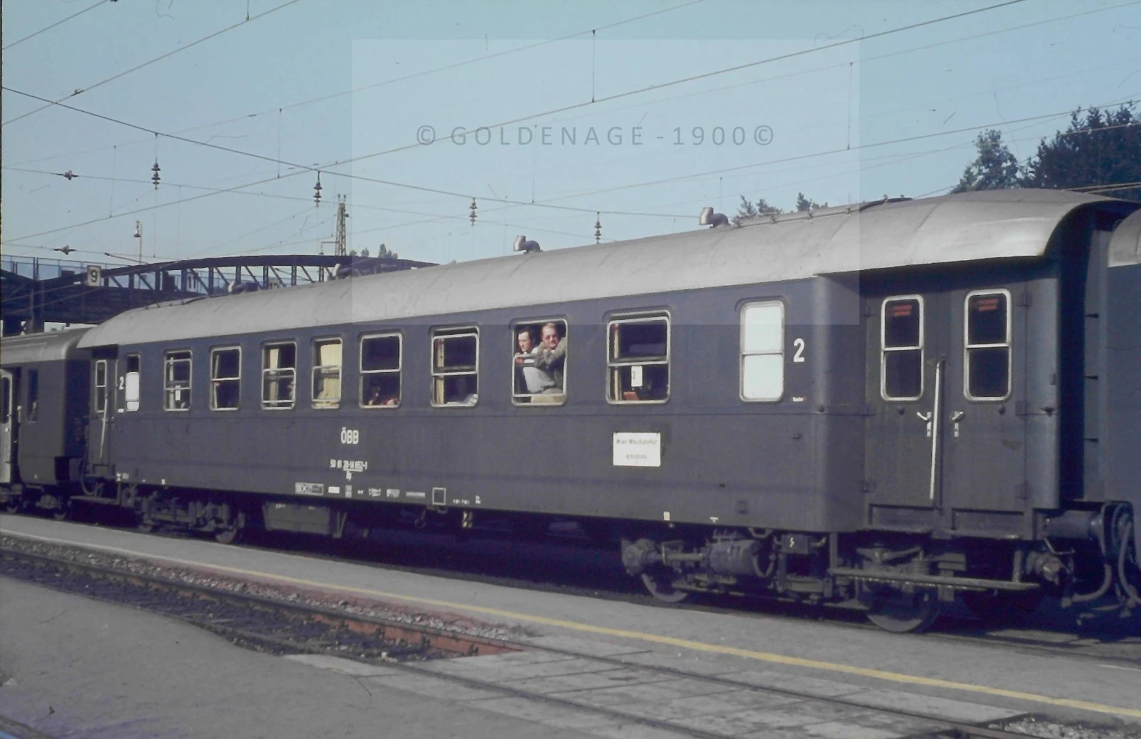 orig DIA ÖBB 2.Kl 5081 28-14 652-1 in Bregenz 05.10.1973 (310531 - Bild 1 von 1