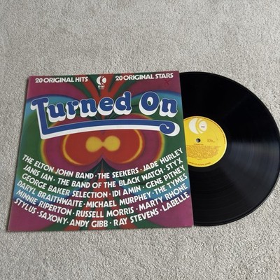 Turned On 20 Original Hits Various Artists Australia press 12'' vinyl Lp 1975