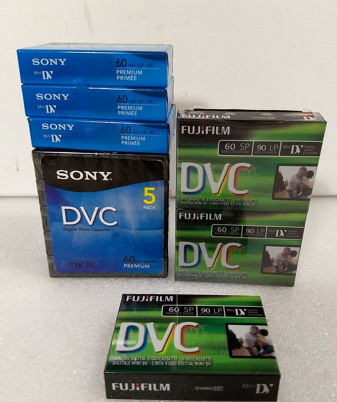 Fujifilm Dvc 60 Mini Dv Cassette Confezione Da 5 - 9
