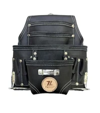 10 Pocket Rigger Heavy Duty Leather Tool Bag