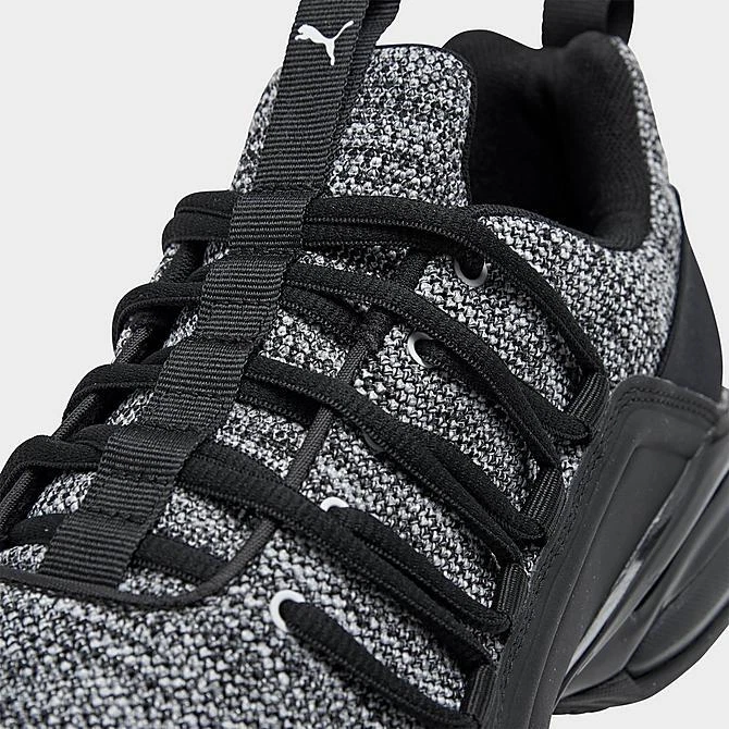 MENS PUMA AXELION Puma Black Puma White 191425 04 Knit Shoes
