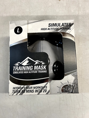 Authentic Elevation Training Mask 2.0 Large (White Style) High Altitude