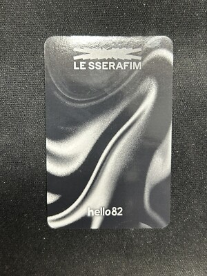 LE SSERAFIM SAKURA FEARNOT ZONE HELLO82 PHOTOCARD US SELLER | eBay
