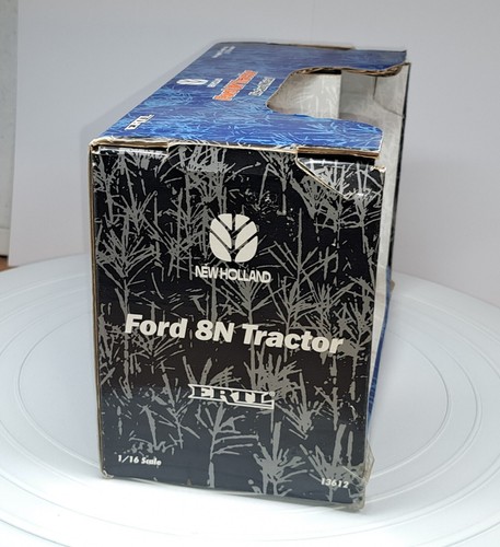 2002 ERTL 1/16 Diecast New Holland Ford 8N Farm Tractor New In The Box #13612 - Picture 2 of 5
