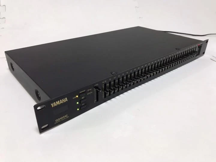 YAMAHA GQ1031C Graphic Equalizer 1/3 Oct 31 Band High Pass Filter 1U Rack Mount - Image 3 of 3