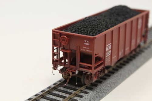 HO Stewart Hobbies RY Historical Society 2-Bay Hopper Western Maryland RTR - Picture 3 of 9