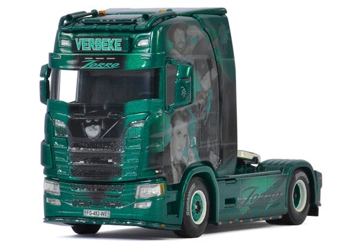 WSI FOR SCANIA S HIGHLINE CS20H 4X2 VERBEKE 1/50 DIECAST Truck Pre 