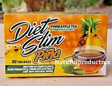 Te Diet Slim Pineapple TEA ✅ Te de Pina Green Tea Dandelion 30 bags by Therbal