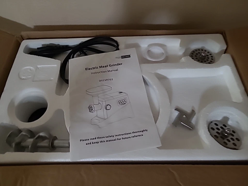 Molinillo de carne eléctrico de alta calidad VivoHome - Cocina  Foto 3 de 4