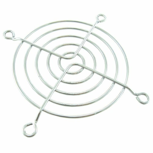 Grill AABCOOLING 80 srebrny - metalowa kratka ochronna do wentylatora 80mm 8 cm - Zdjęcie 2 z 3