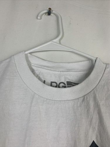 LRG Men's Small T Shirt Short Sleeves Lifted Research Group Hustle Trees White - Picture 6 of 12