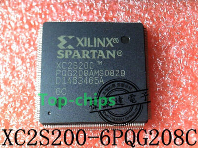 1PCS XC2S200-6PQG208C IC SPARTAN-II FPGA 200K 208-PQFP XC2S200 2S200 XC2S200-6 2