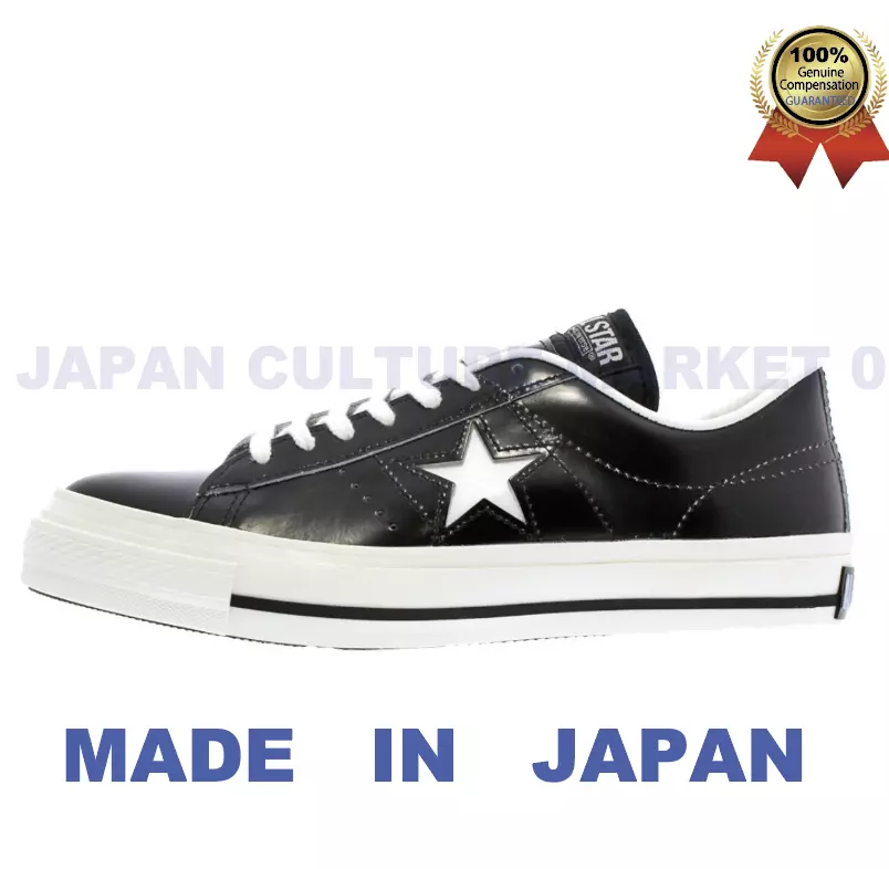 Converse One Star J LO Black Leather MADE IN JAPAN Limited CHUCK TAYLOR new