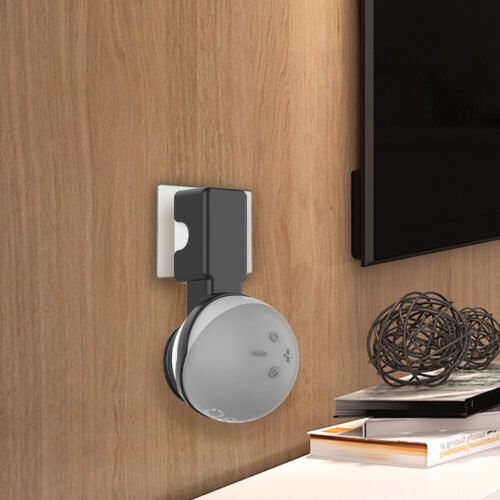 Outlet Wall Mount Holder Space-Saving Support Holder for Amazon Echo Dot 5th/4th - Foto 1 di 17