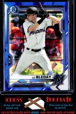 1-2021 Bowman Draft Sapphire Edition JJ Bleday Miami Marlins #BDC-17