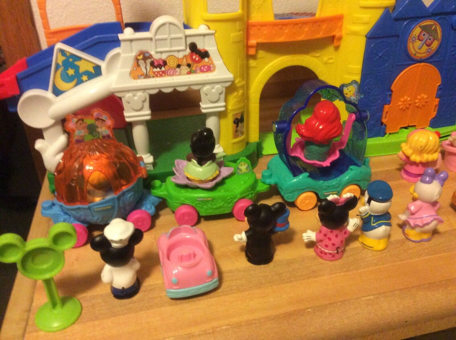 Little People Discover Disney World Mickey Mouse Castle It's a Small World  Music