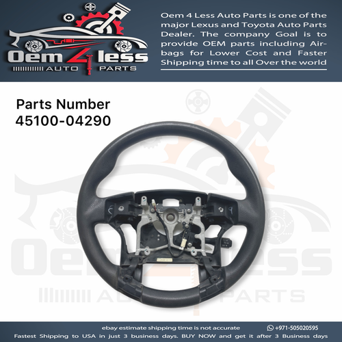 Toyota Tundra Steering Wheel 2014, 2015, 2016, 2017 2018 To 2021 OEM