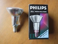 Philips Halogen A PAR16 E14 Halogen 40W 230V 30° Dunstabzugslampe Dimmbar