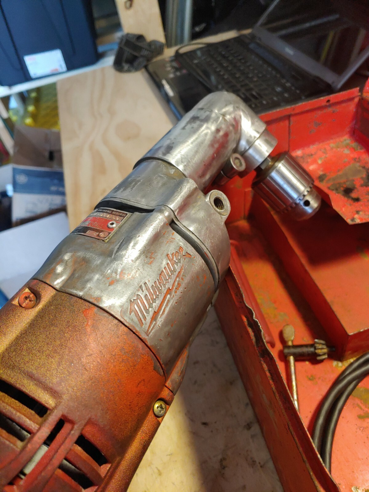 Milwaukee 11011 Heavy Duty Right Angle Drill Made in the USA eBay