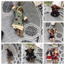 ASSORTED CHRISTMAS ORNAMENTS- ENESCO - TEDDY TOMPKINS BEARS - YOU CHOOSE