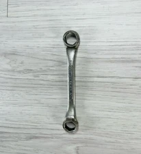 S-K Wayne Stubby Double Box End Wrench 5/8" And 11/16" M-2022 USA Tool Vintage