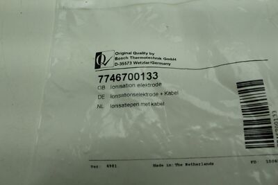Bosch Thermotechnik 7746700133 Ionisationselektrode f. U112/U114/U122 ''Neu&OVP''
