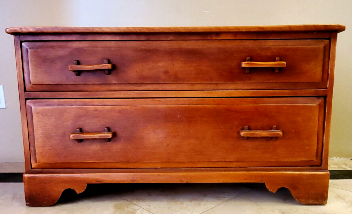 Vintage Cushman Colonial Creations Maple 7 Piece Bedroom Set 1930s eBay