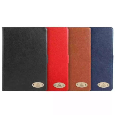 GORILLA TECH Luxury Magnetic Smart Flip Cover Stand Genuine PU Leather Case For iPad Models