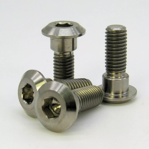 Honda ST1300 Pan European 2002-2005 Set of 4 Rear Titanium Disc Bolts - Picture 4 of 5