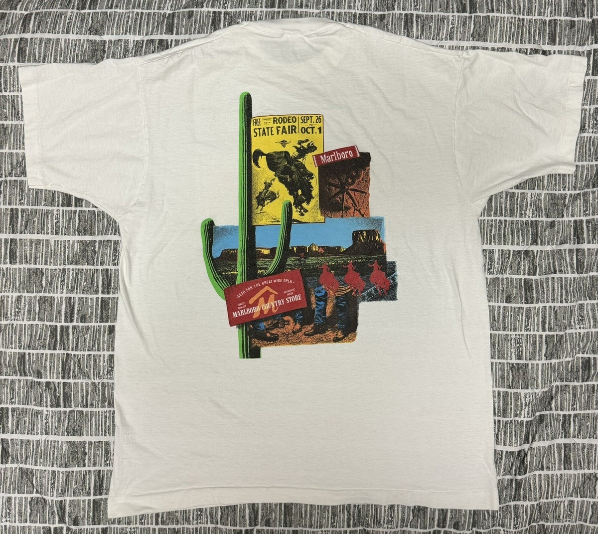 90S USA製 Marlboro FRUIT OF THE LOOM XL FRUIT OF THE LOOM 1990's Vintage Marlboro T-shirt XL auth