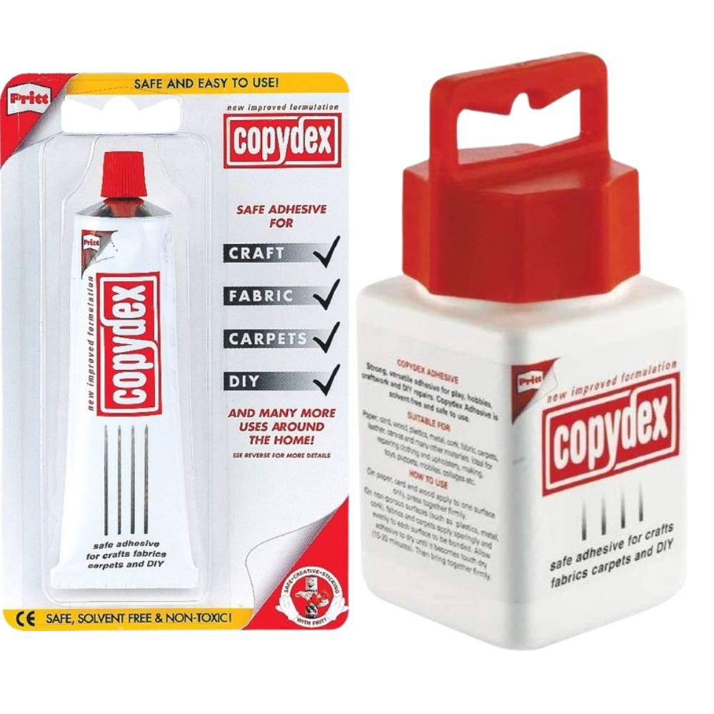 Copydex Glue Adhesive Natural Rubber Latex DIY Craft Glue Fabric ...