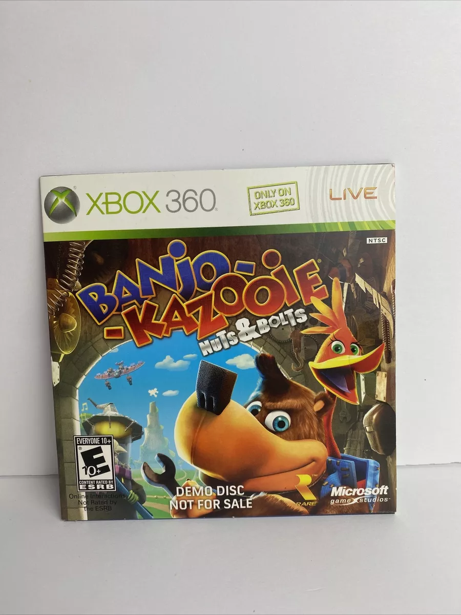 Banjo Kazooie Nuts & Bolts DEMO DISC sealed