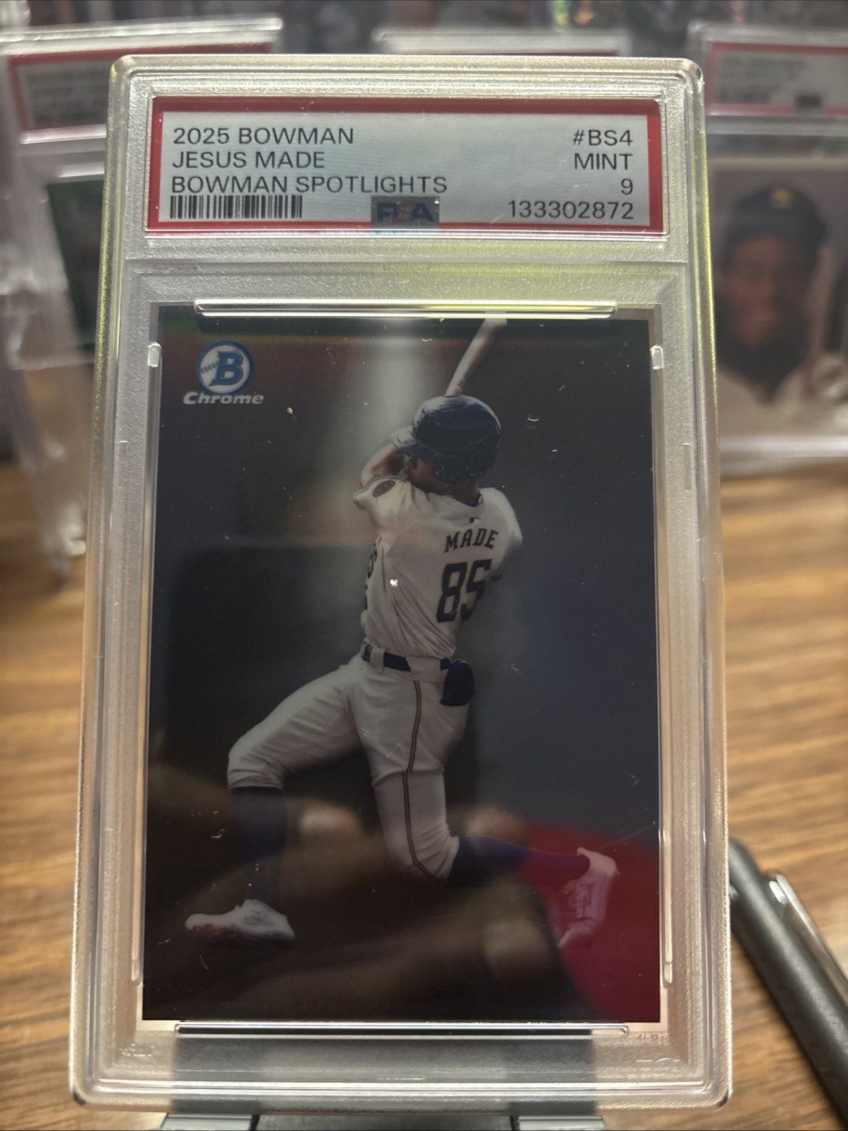2025 Bowman Jesus Made Spotlights Mint 9