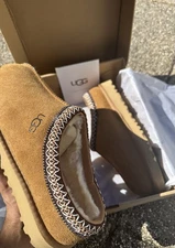 UGG Tazz Women's Size 9 Platform Slippers - Chestnut 1122553 (Authentic) New